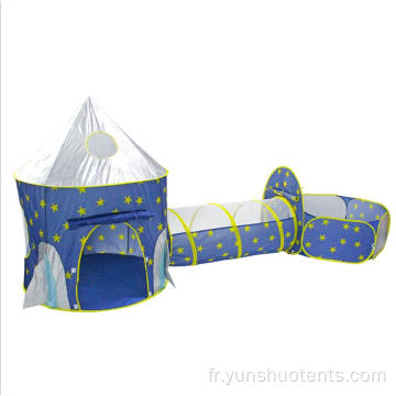 Tente tunnel pour enfants Pop Up 3 en 1